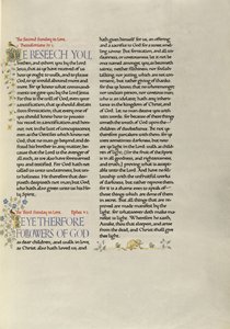 Dekorierte Textseite