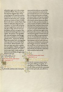 Geschmückte Textseite von Madelyn Walker