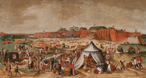 Abriss der Zitadelle von Antwerpen, späte 16. Jahrhundert