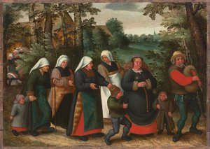Die Prozession der Braut