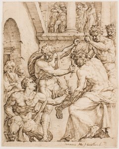 Christus wird mit Dornen gekrönt, ca. 1548 von Maerten van Heemskerck