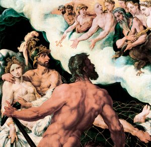 Mars und Venus in Vulcans Netz gefangen