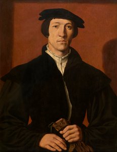 Porträt eines Mannes von Maerten van Heemskerck