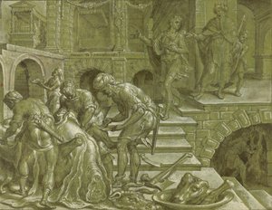 Das Gleichnis vom König, der eine Hochzeit vorbereitete