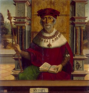 Der Prophet Ezechiel, ca. 1525