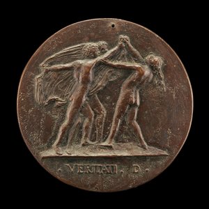 Wahrheit enthüllt von zwei Männern [Rückseite], 1520er Jahre