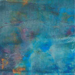 Ätherische Blaue Textur von Maira Ribena