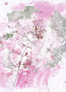 Weicher botanischer Stiel