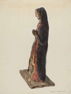 Bulto Santa Rita, ca. 1939