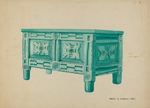 Truhe für Kleidung oder Decken von Majel G. Claflin