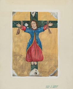 Gemälde von St. Liberata, ca. 1939 von Majel G. Claflin