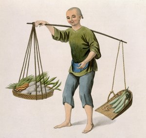 Ein Junge mit Gemüse, Tafel 54 aus 