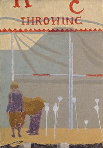 Die Kokosnuss-Schießbude, ca. 1920
