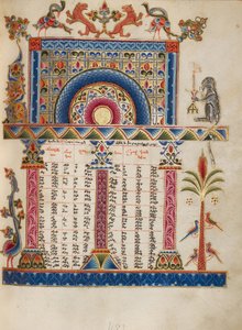 Kanontafel-Seite von Malnazar