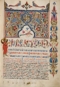 Geschmückte Incipit-Seite