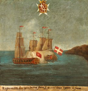 Seeschlacht, 1582, Gozo von Maltese School