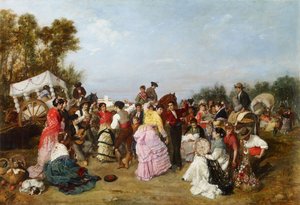 Bei der Torrijos-Wallfahrt von Manuel Cabral y Aguado Bejarano