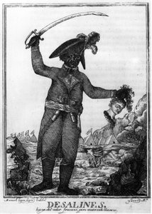 Jean Jacques Dessalines, ein Anführer der Haitianischen Revolution, 1806