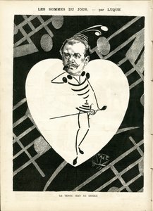 Illustration von Manuel Luque in La Caricature (1880) von Manuel Luque