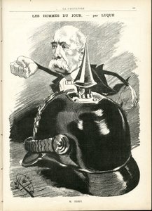 Illustration von Manuel Luque (1854-1919) in La Caricature (1880) von Manuel Luque