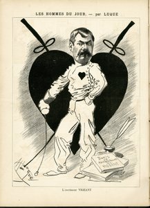 Illustration von Manuel Luque (1854-1919) in La Caricature (1880)