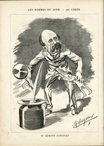 Illustration von Manuel Luque (1854-1919) in La Caricature (1880)