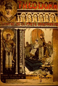 Theater De La Porte Saint Martin Poster von Manuel Orazi