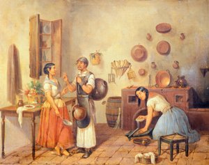 Eine typische mexikanische Küche von Manuel Serrano von Manuel Serrano