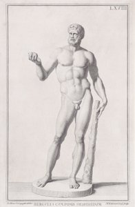 Statue des Herkules, 1734