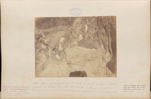 Detaillierte Studie des nördlichen Teils der Karte in der glazialen Formation des Roten Tors von Marc Ferrez