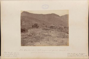 Rotes Tor. Gletscherförmiger Schnitt mit Blick auf die Berge des Corcovado von Marc Ferrez