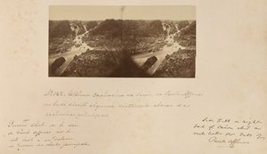 Letzter Wasserfall der Paulo Affonso Serie auf der rechten Seite, etwas unterhalb der Hauptwasserfälle von Marc Ferrez