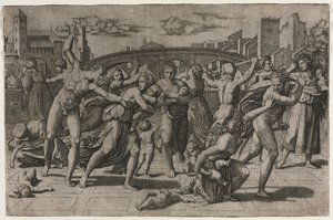 Massaker der Unschuldigen ohne den Tannenbaum, ca. 1513-15