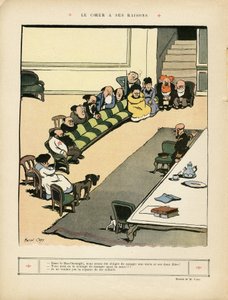 Illustration von Marcel Capy (1865-1941) in Le Rire