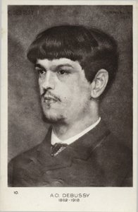Claude Debussy, französischer Komponist (1862-1918)