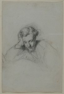 Porträt des Dichters Heinrich Heine 1797-1856, 1853