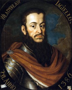 Ladislas II Jagellon (Ladislas II von Polen) (1352 oder 1362-1434) - Porträt von König Wladyslaw II. Jagiello