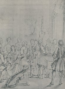 Ein Konzert im Haus eines Adligen, 1736, 1920