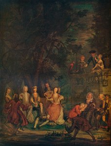 Ein Gesprächsstück von Marcellus Laroon the Younger