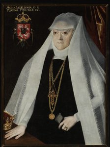 Porträt von Anna Jagiellon, Königin von Polen von Marcin Kober