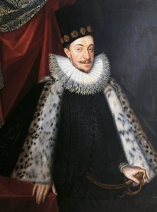 Porträt von Sigismund III. Vasa, König von Schweden und Polen, von Martin Kober von Marcin Kober