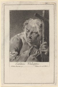 Sanctus Philippus von Marco Alvise Pitteri after Giovanni Battista Piazzetta