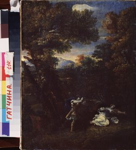 Cephalus und Procris von Marcantonio Franceschini