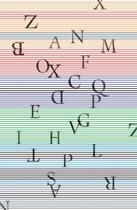 Buchstaben im Chaos von Marco Campedelli