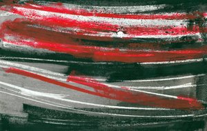Sturm in Rot, 2017 von Marco Campedelli