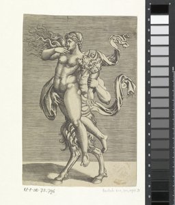 Satyr und Nymphe