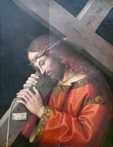 Jesus trägt das Kreuz