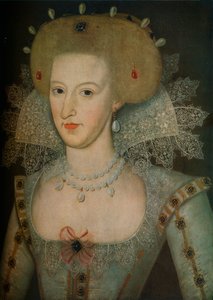 Anne von Dänemark 1574-1619, Königin von König James I., 17. Jahrhundert