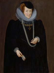 Porträt einer Frau, wahrscheinlich Mary, Lady Scudamore von Marcus Gheeraerts the Younger