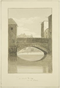 Bridewell Brücke über den Frome, Blick nach Norden